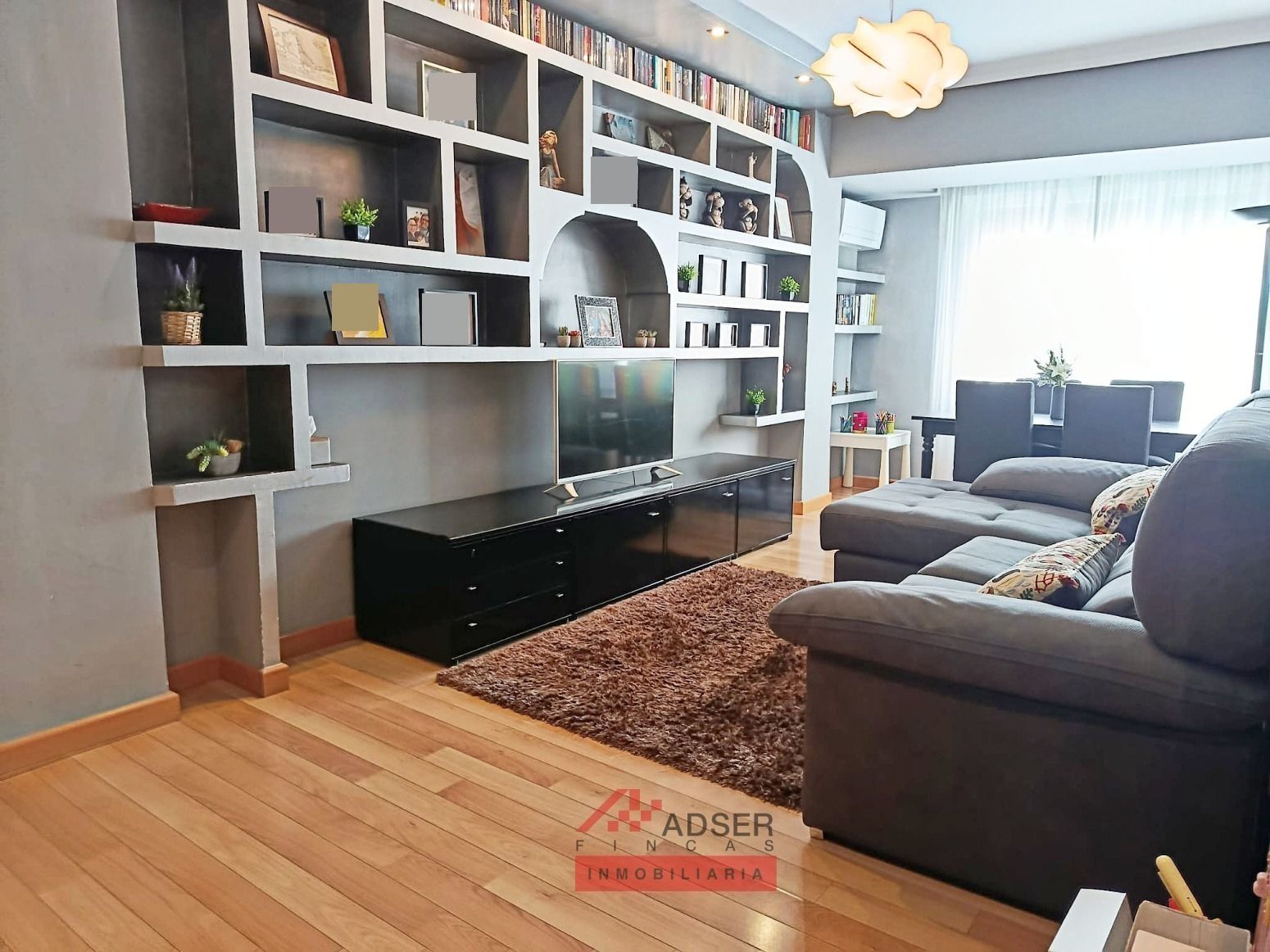 Sala de estar de Piso en venta en  Logroño con Aire acondicionado, Calefacción y Parquet