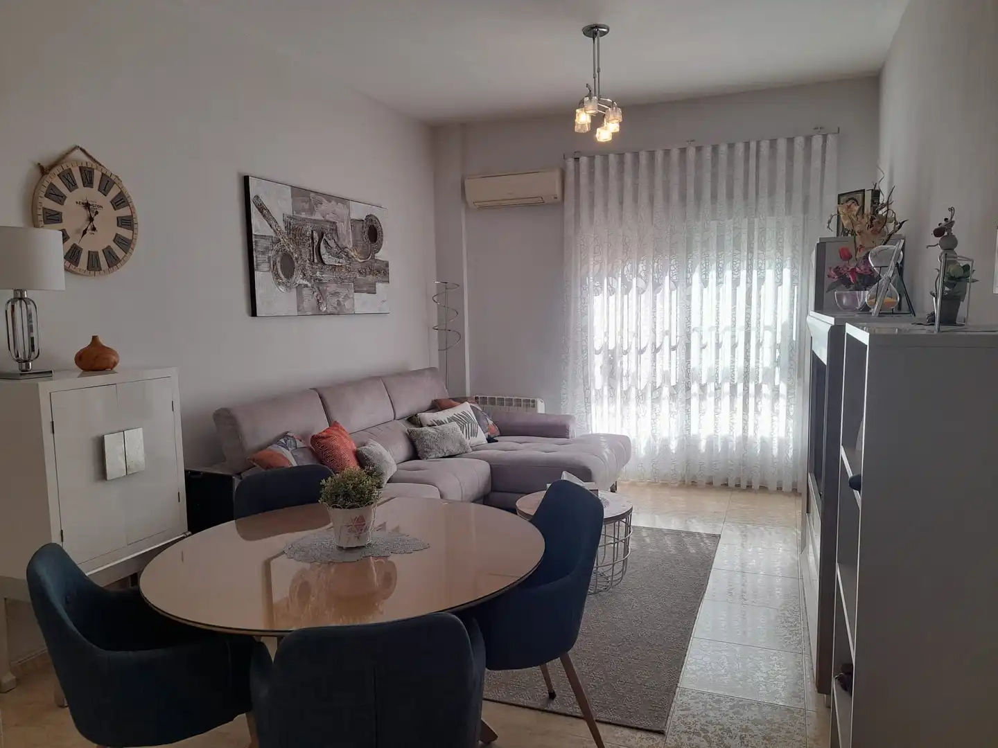 Wohnzimmer von Wohnung zum Verkauf in Puerto Lumbreras mit Möbliert, Ofen und Mikrowelle