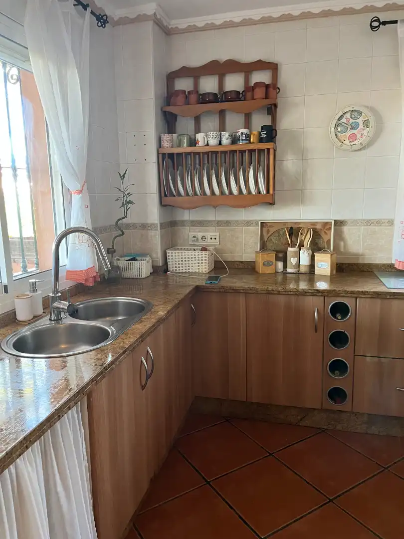 Cocina de Finca rústica en venta en Cártama con Aire acondicionado, Terraza y Amueblado
