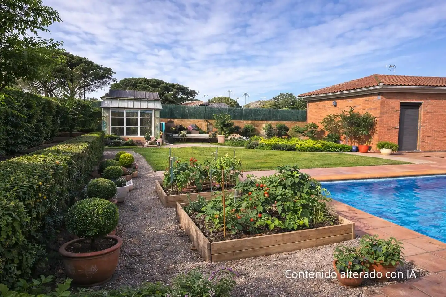 Jardí de Casa o xalet en venda en Caldes de Malavella amb Jardí privat i Piscina