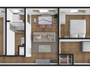 Bedroom of Flat for sale in  Madrid Capital  with Heating, Terrace and Oven