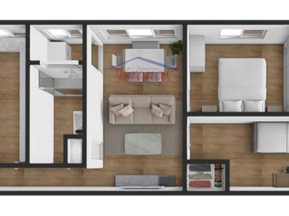 Bedroom of Flat for sale in  Madrid Capital  with Heating, Terrace and Oven