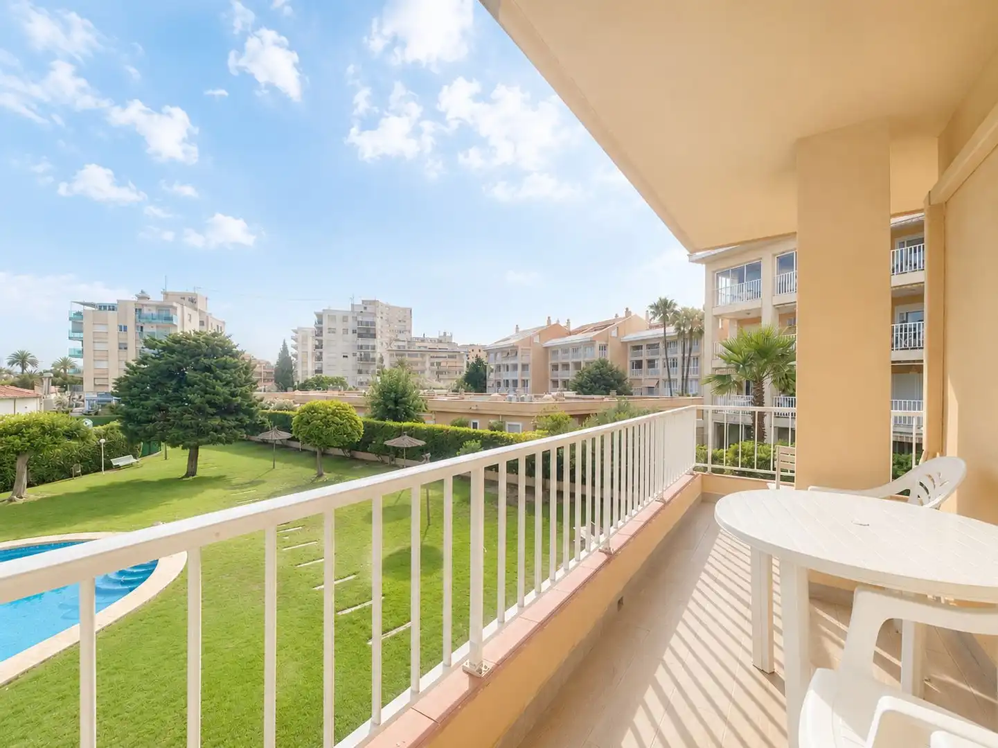 Exterior view of Apartments for rent in Jávea / Xàbia  with Air Conditioner, Terrace and Swimming Pool