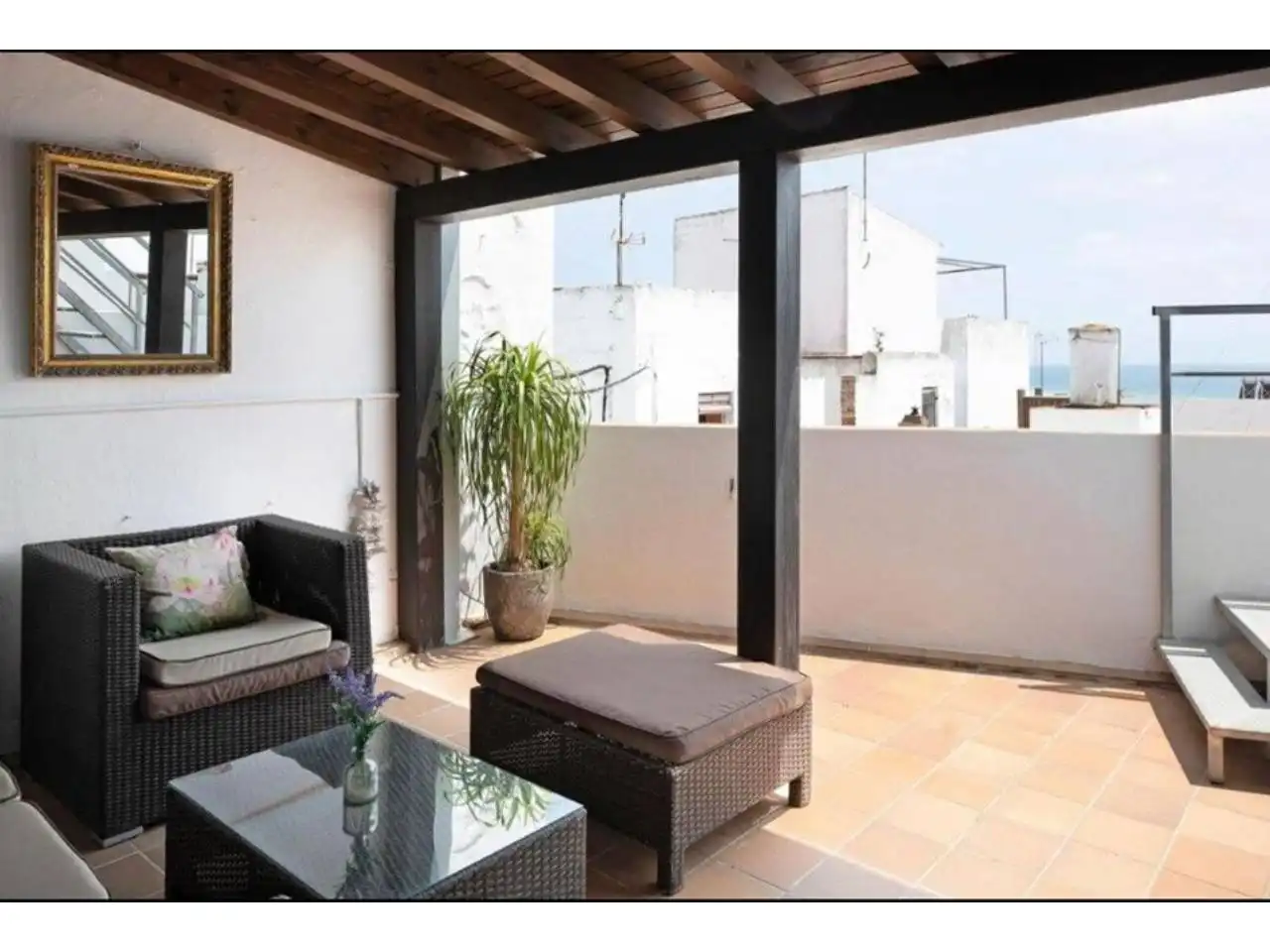 Terrassa de Casa o xalet en venda en Conil de la Frontera amb Aire condicionat, Calefacció i Terrassa