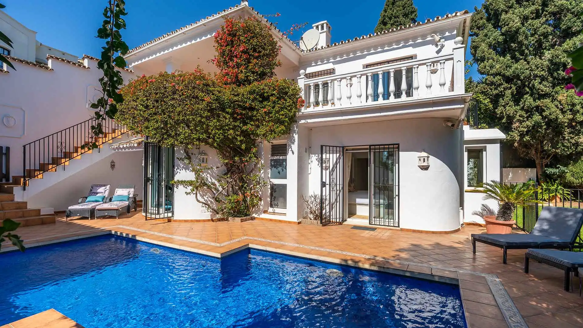 Jardín de Casa o chalet en venta en Marbella con Aire acondicionado, Jardín privado y Terraza
