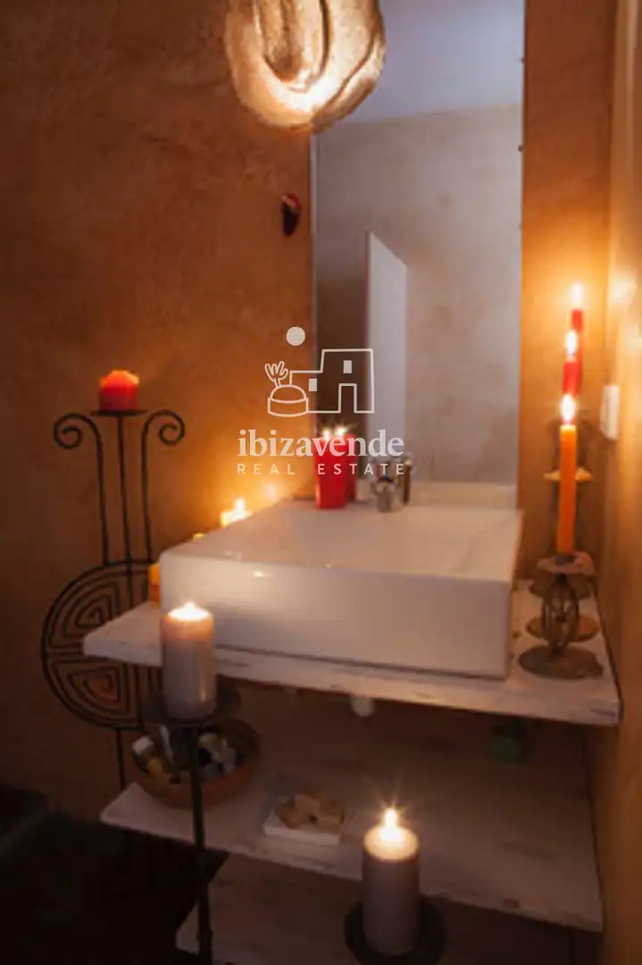 Bathroom of Houses for rent in Sant Joan de Labritja  with Air Conditioner and Furnished
