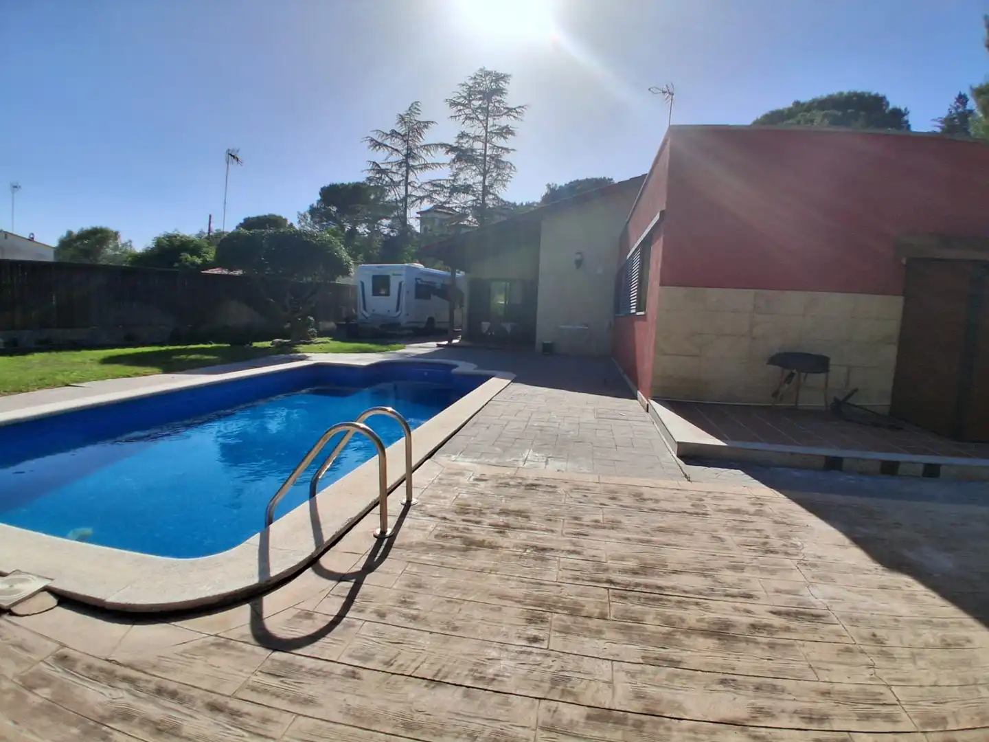 Swimming pool of Houses for sale in Vacarisses  with Air Conditioner, Heating and Private garden