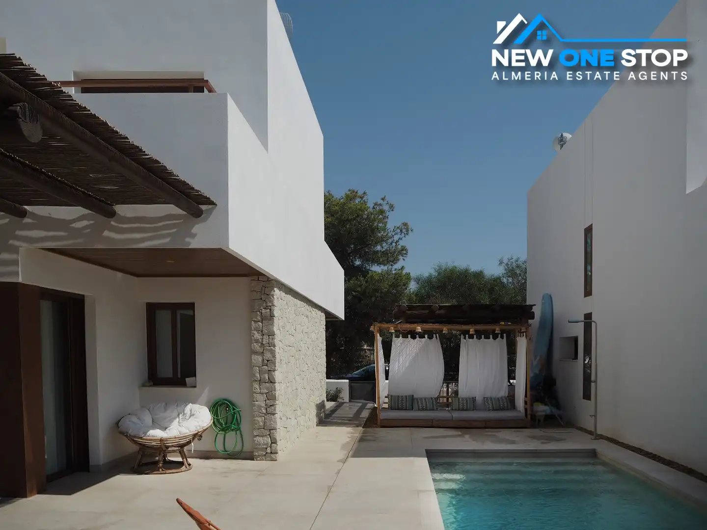 Terraza de Casa o chalet en venta en Cuevas del Almanzora con Jardín privado, Terraza y Piscina