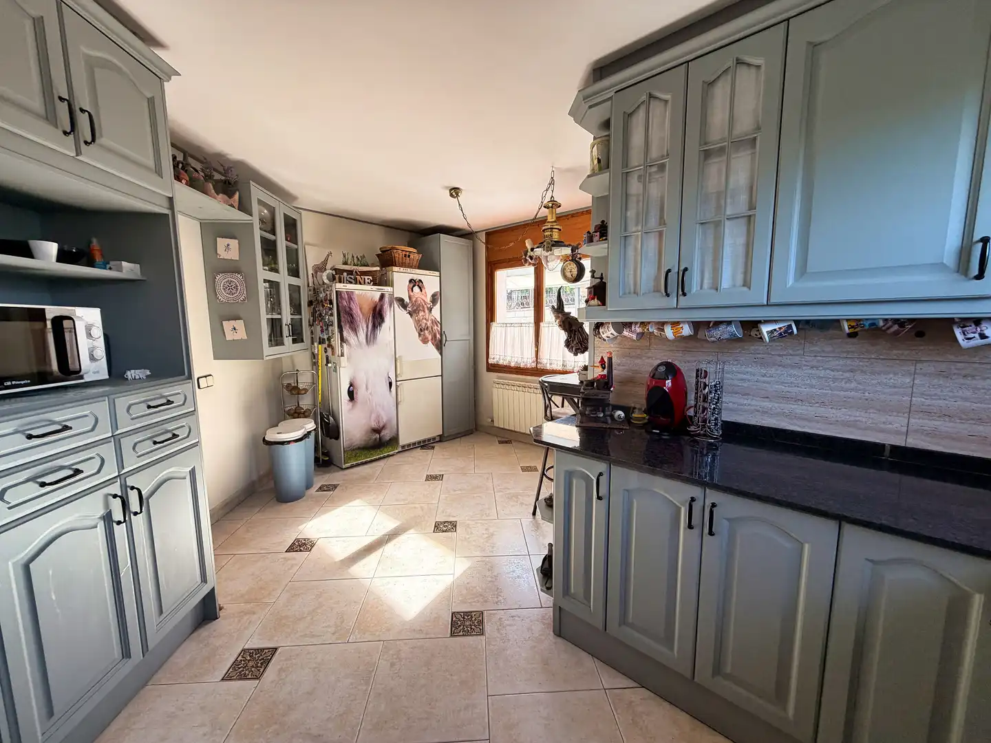 Cocina de Casa o chalet en venta en Vallirana con Calefacción y Terraza
