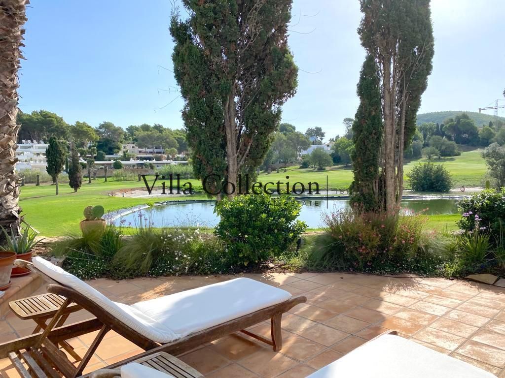 Jardí de Casa o xalet de lloguer en Santa Eulària des Riu amb Terrassa, Piscina i Moblat