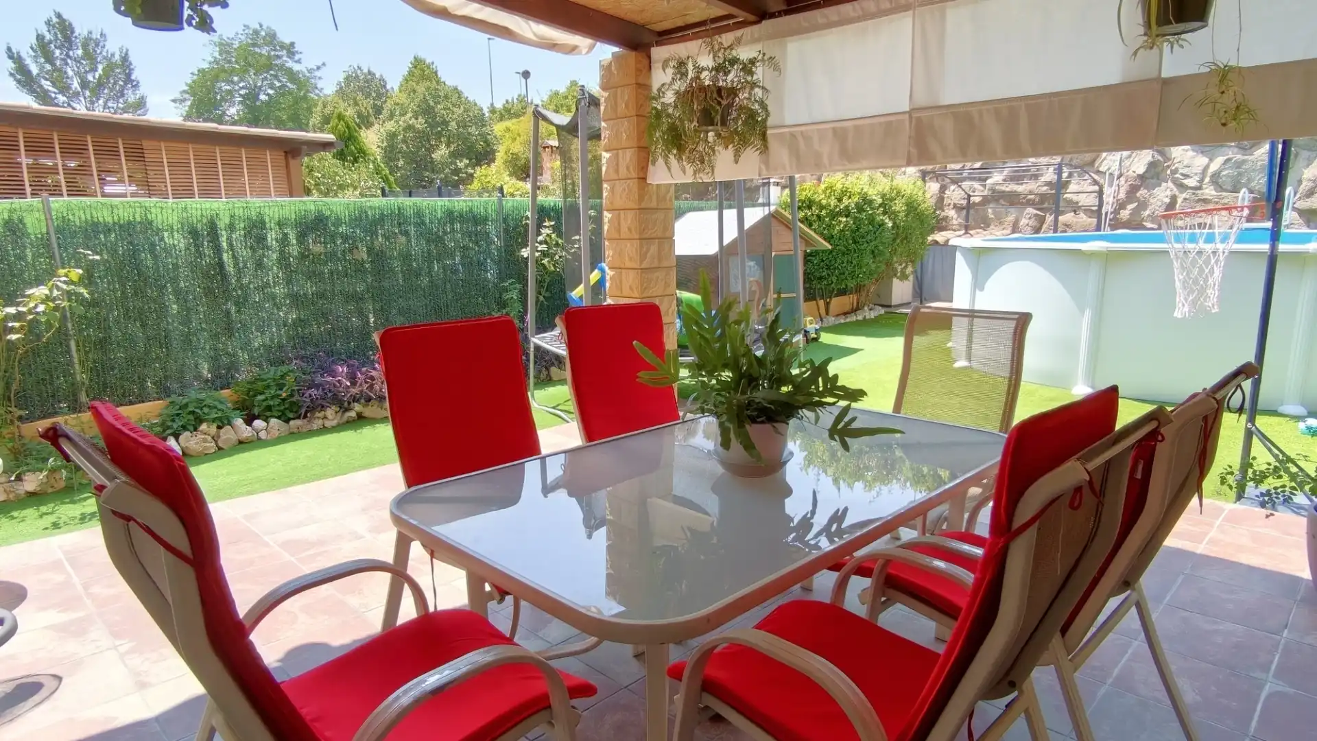 Terraza de Casa adosada en venta en Sant Salvador de Guardiola con Calefacción, Jardín privado y Parquet
