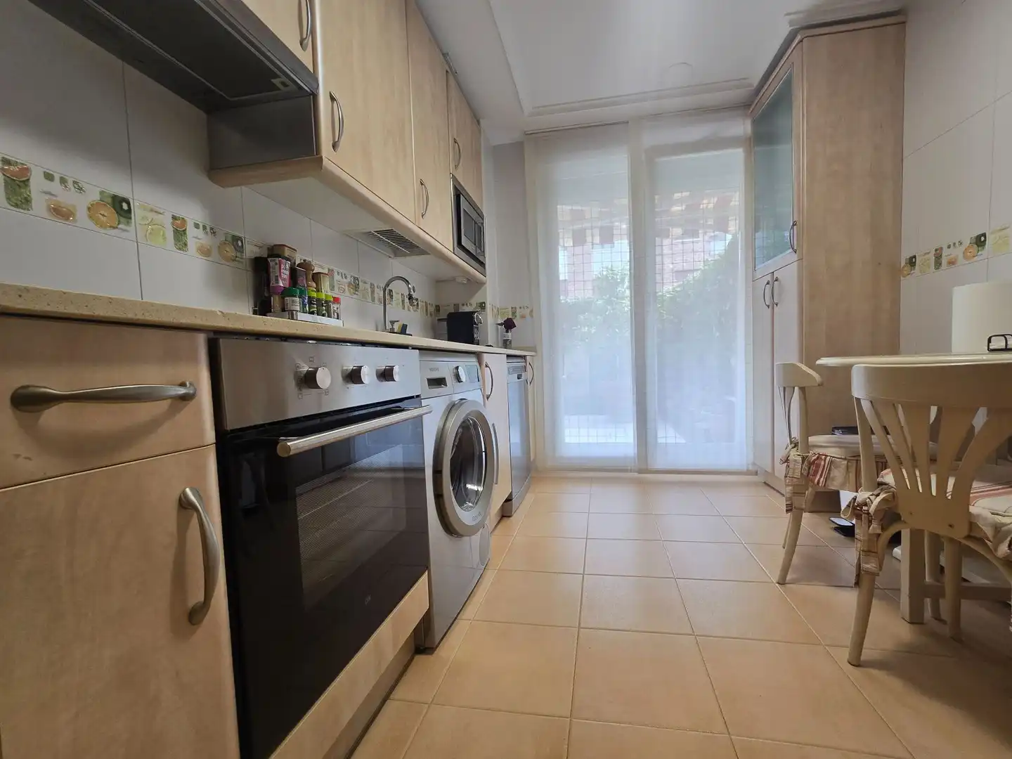 Cuina de Apartament en venda en Villamediana de Iregua amb Calefacció, Jardí privat i Terrassa