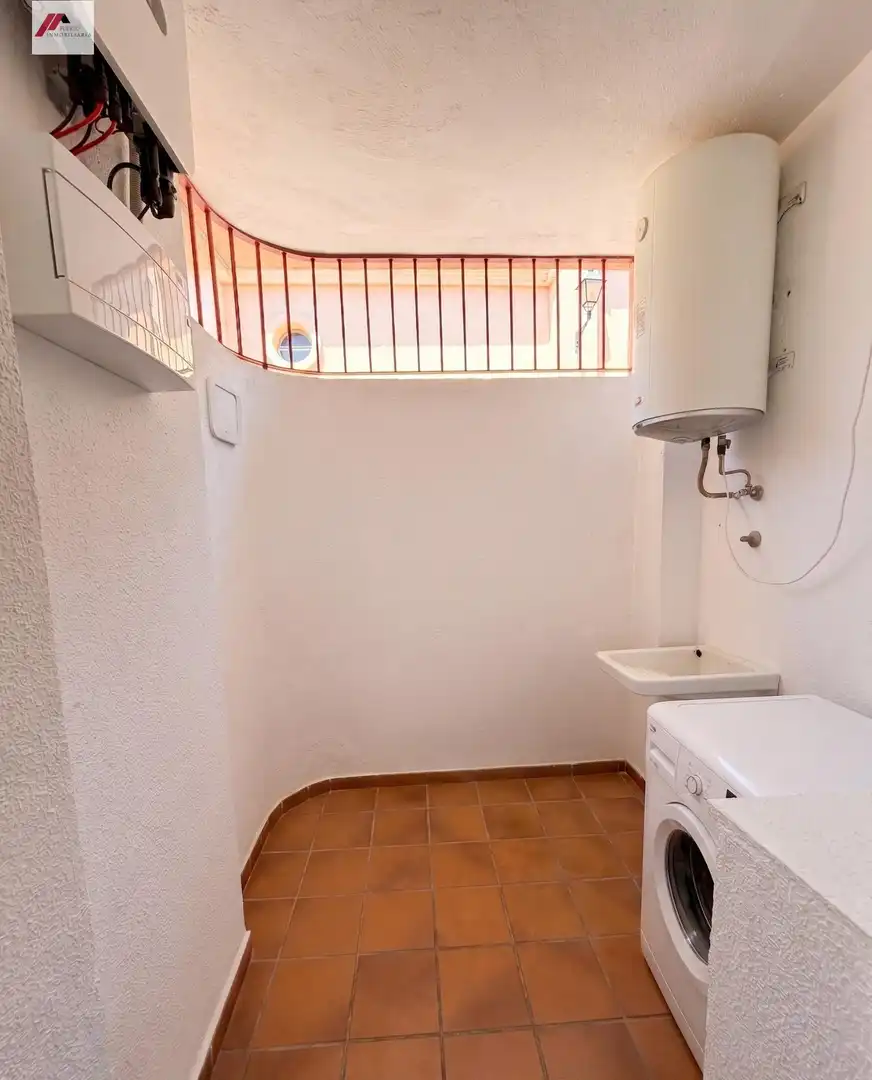 Terrassa de Casa adosada en venda en El Puerto de Santa María amb Aire condicionat, Calefacció i Moblat