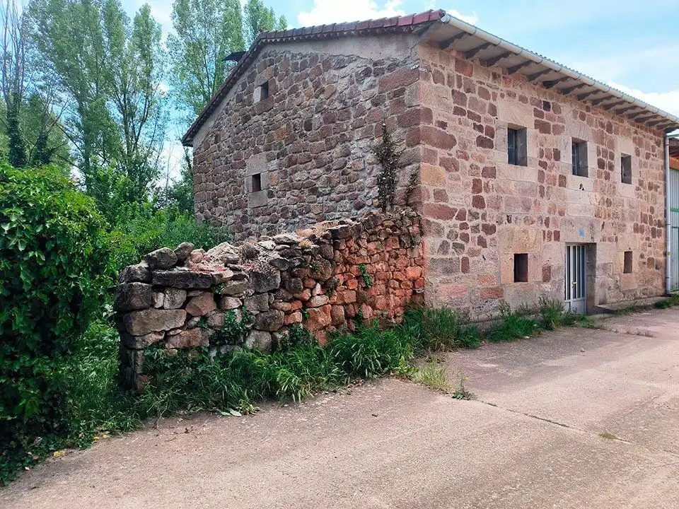 Vista exterior de Casa o xalet en venda en Jaramillo Quemado amb Jardí privat