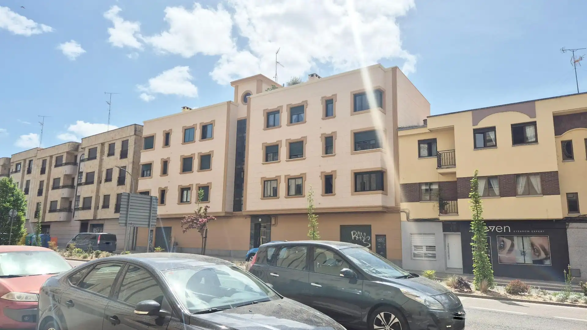 Vista exterior de Piso en venta en Salamanca con Calefacción y Amueblado