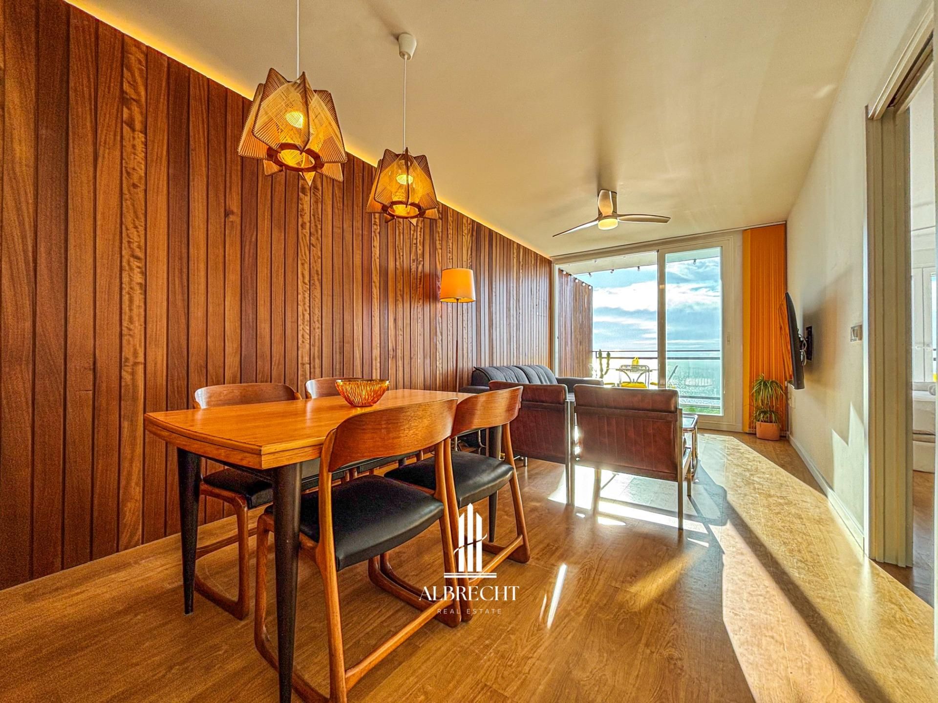 Dining room of Apartment to rent in Santa Pola  with Air Conditioner, Heating and Parquet flooring