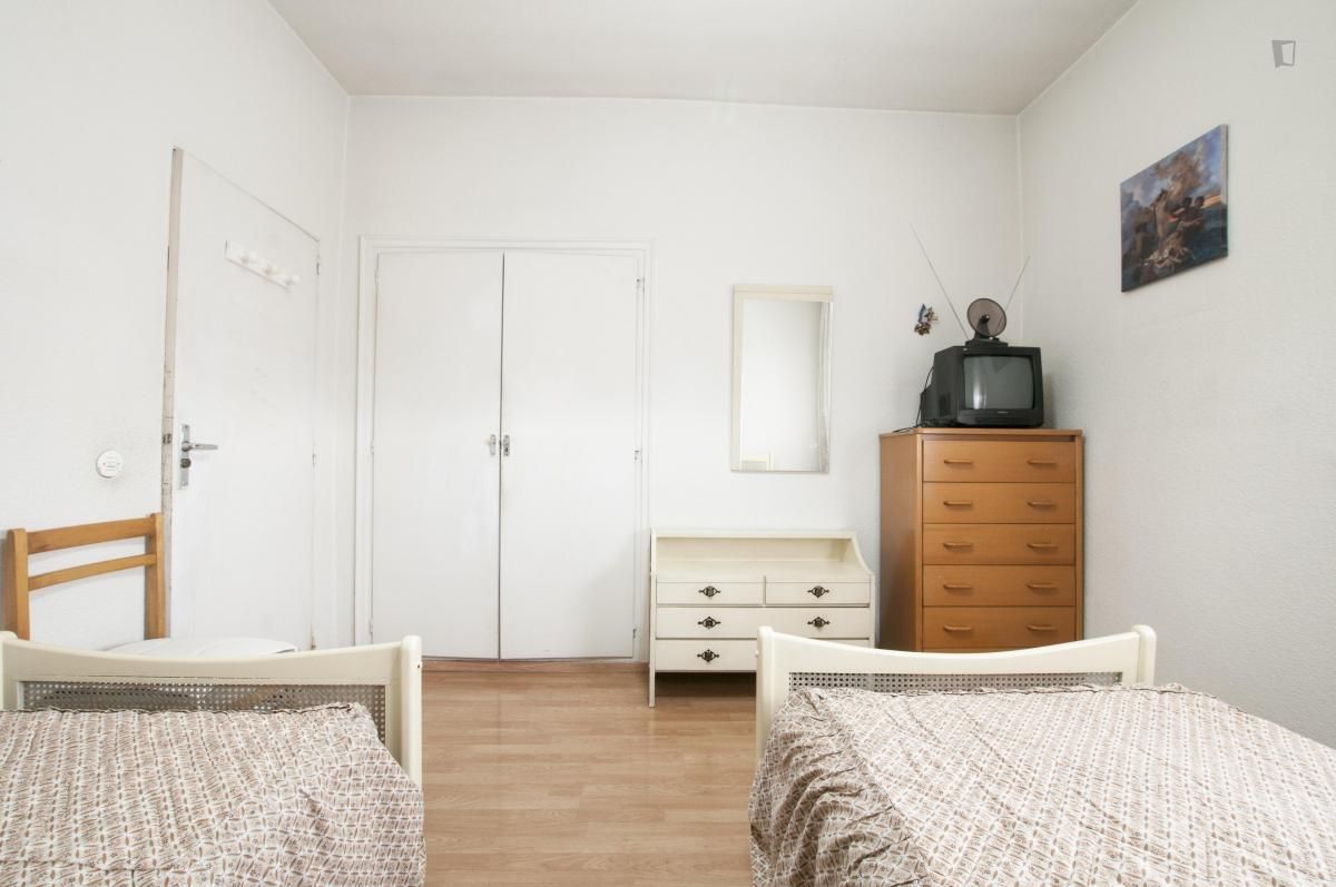 Bedroom of Apartment to share in  Madrid Capital  with Heating, Furnished and Oven