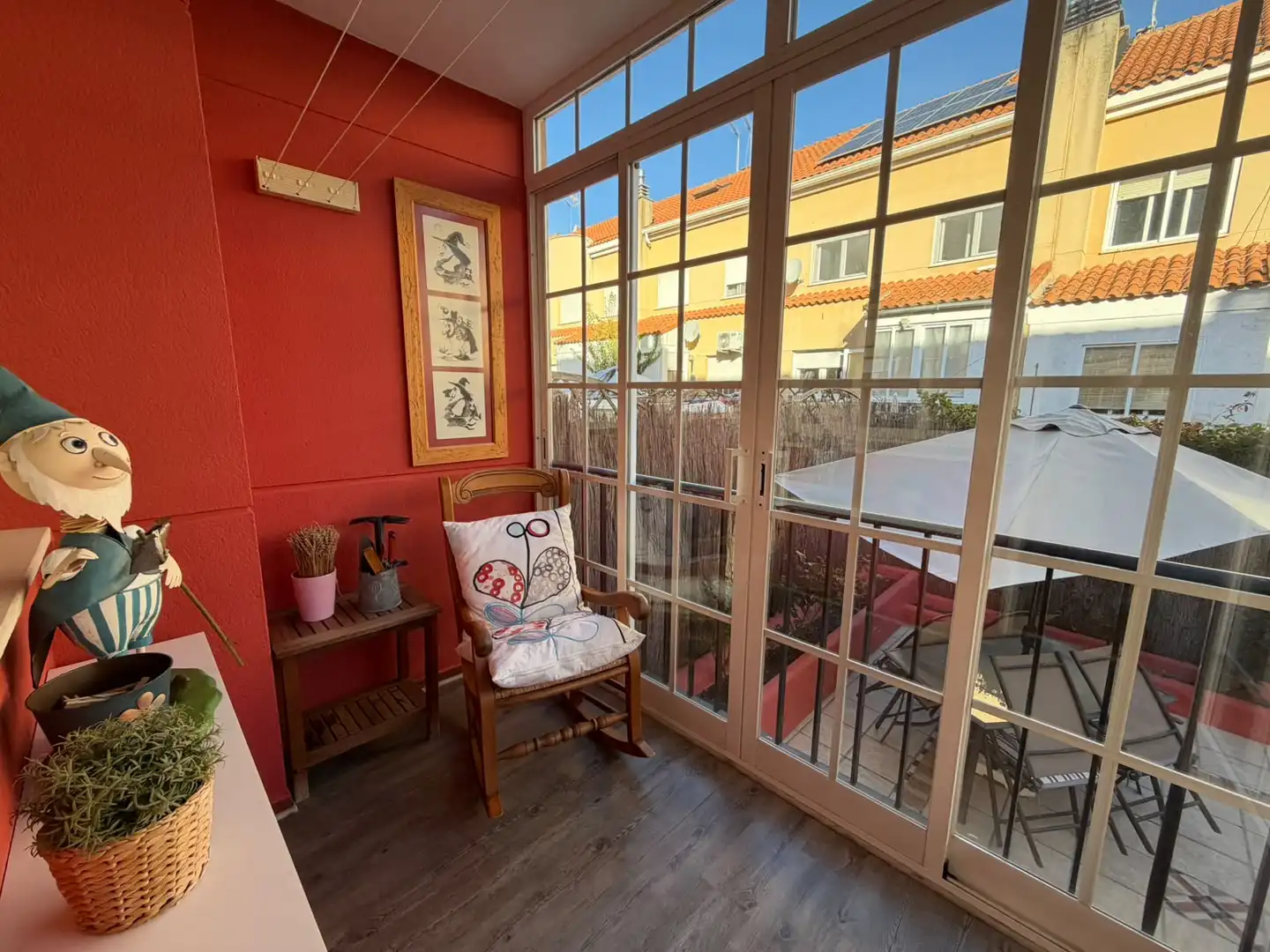 Terraza de Casa adosada en venta en Villanubla con Calefacción