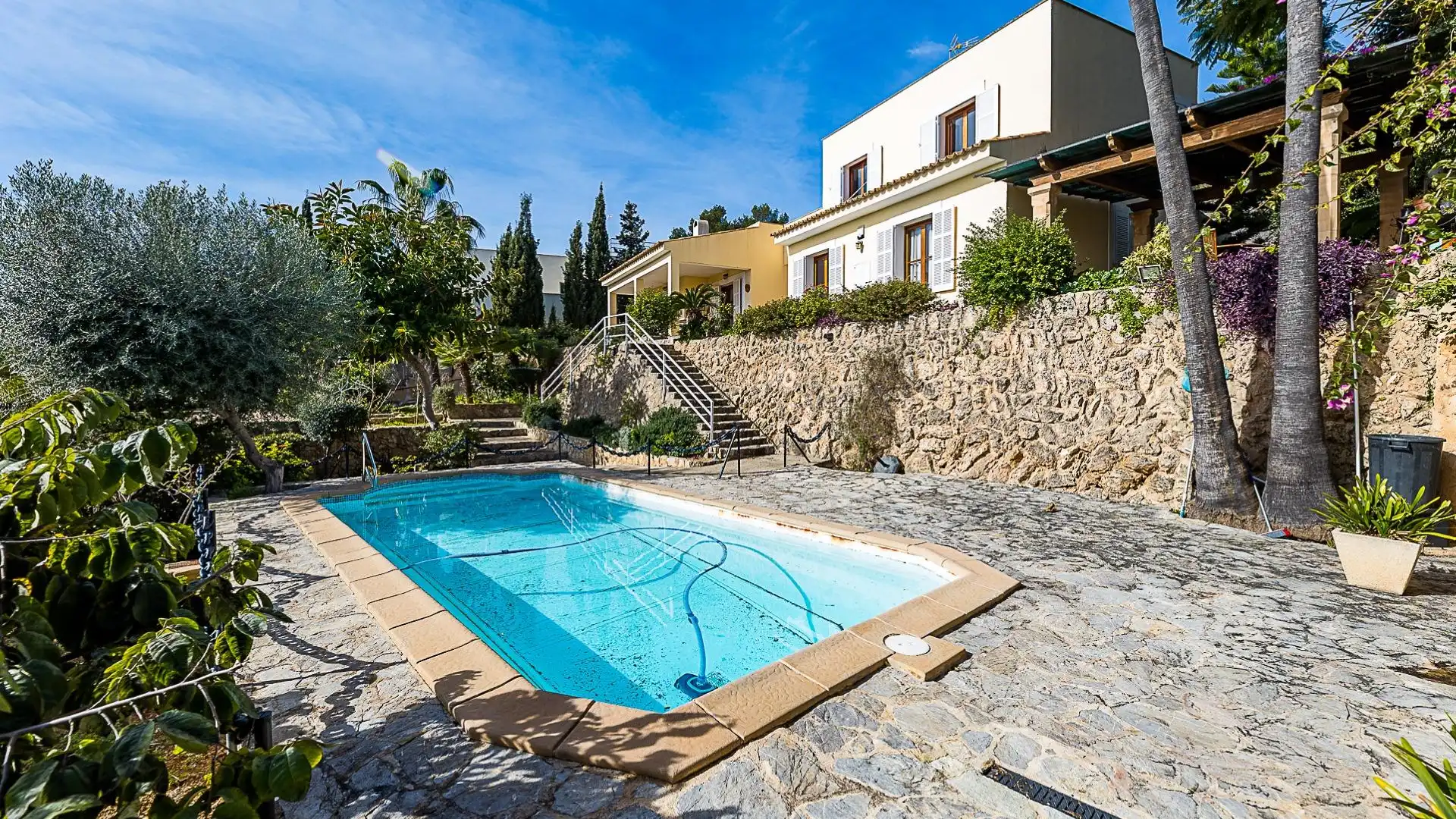 Exterior view of Houses for sale in  Palma de Mallorca  with Private garden, Terrace and Storage room