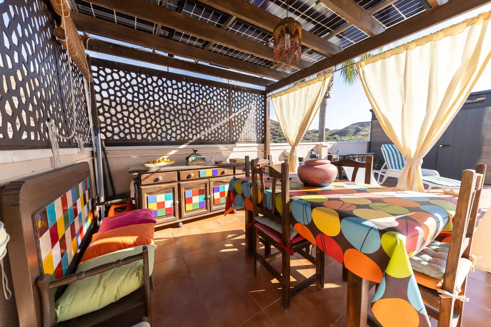 Terrasse von Wohnungen zur Miete in Águilas mit Klimaanlage, Heizung und Terrasse