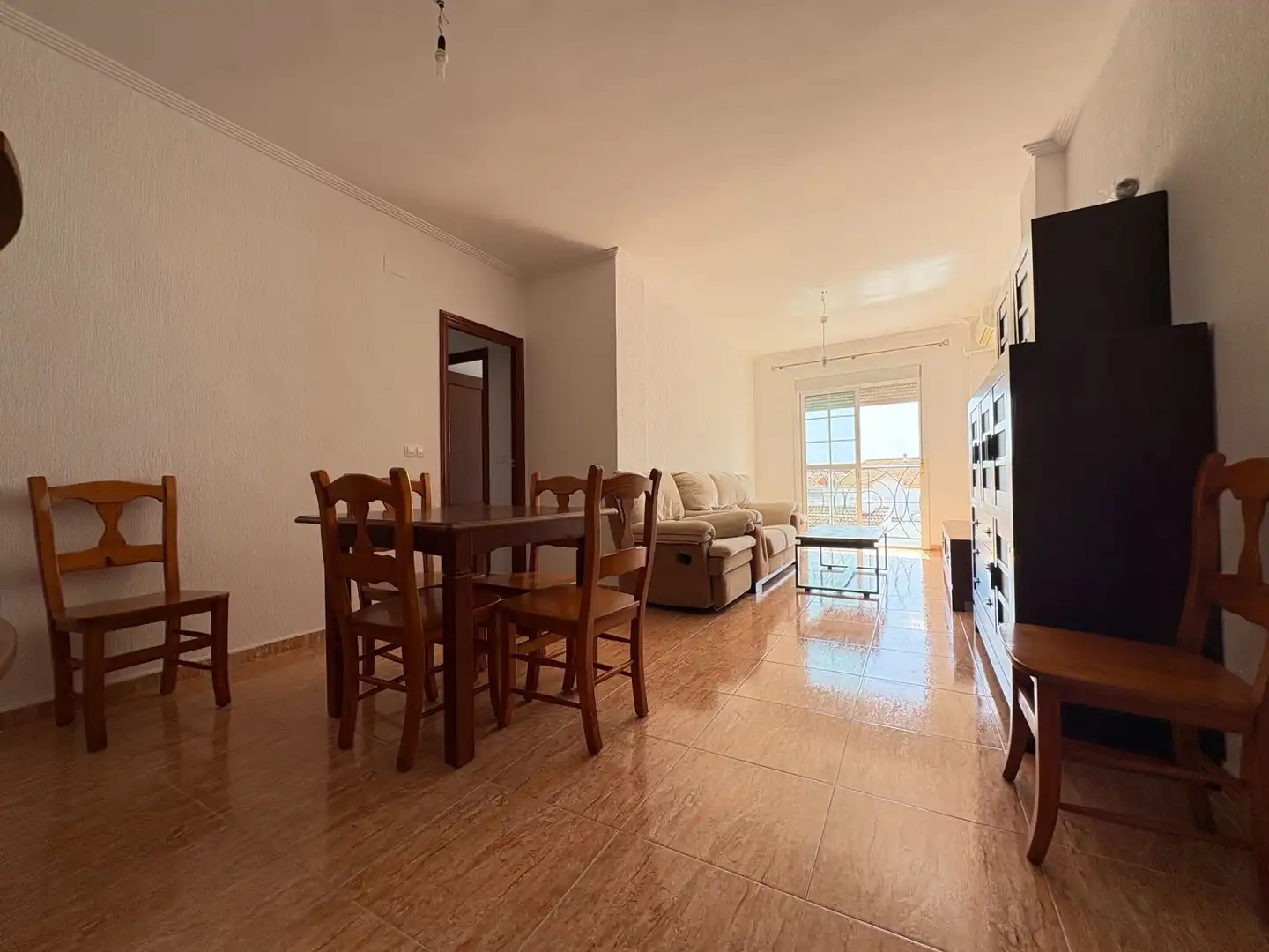 Sala de estar de Piso en venta en Aljaraque con Aire acondicionado