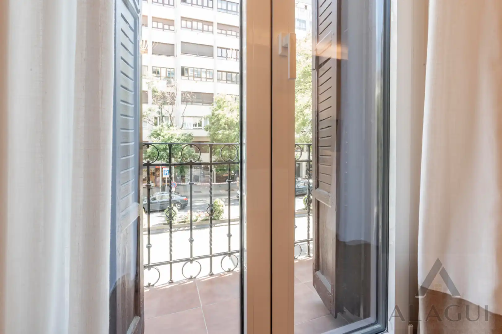 Schlafzimmer von Wohnung zum Verkauf in Madrid mit Klimaanlage, Heizung und Möbliert