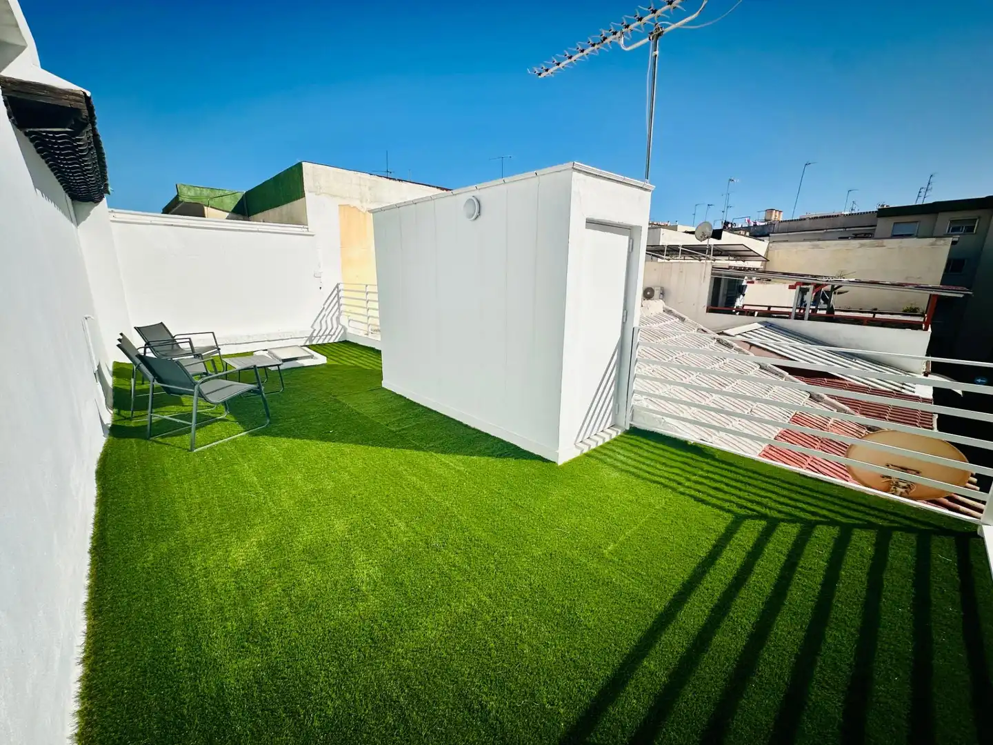 Terrassa de Casa adosada en venda en Málaga Capital amb Terrassa i Balcó
