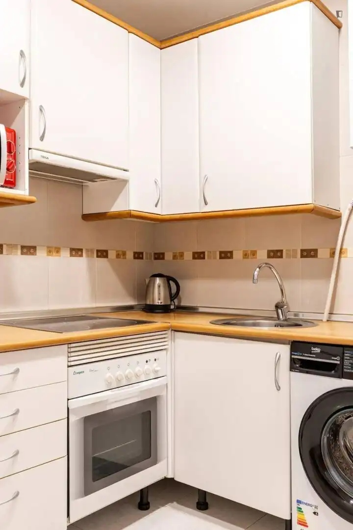 Cuina de Casa o xalet de lloguer en Madrid amb Moblat, Forn i Rentadora
