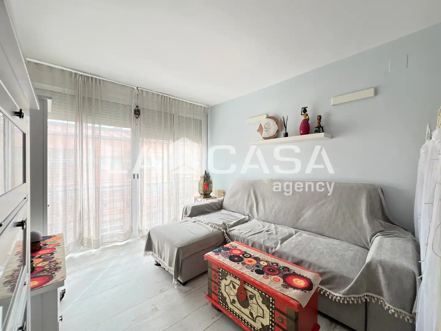 Bedroom of Flat for sale in Badalona  with Heating