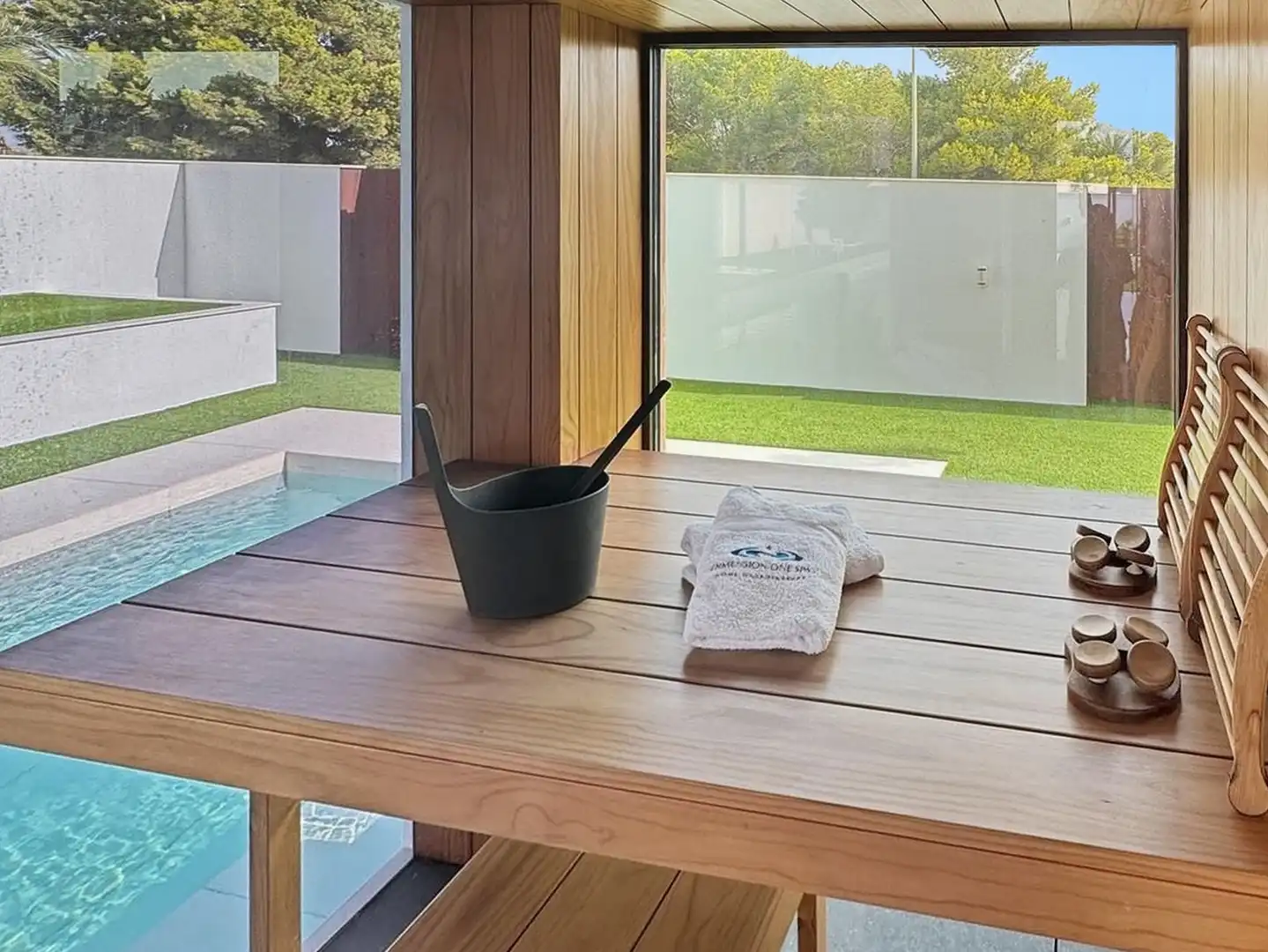 Swimming pool of Houses for sale in Vera  with Air Conditioner, Heating and Private garden