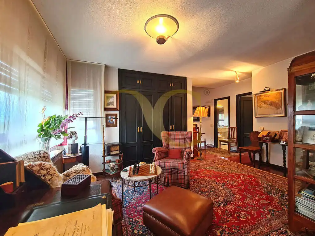 Living room of Houses for sale in Gijón   with Heating, Private garden and Terrace