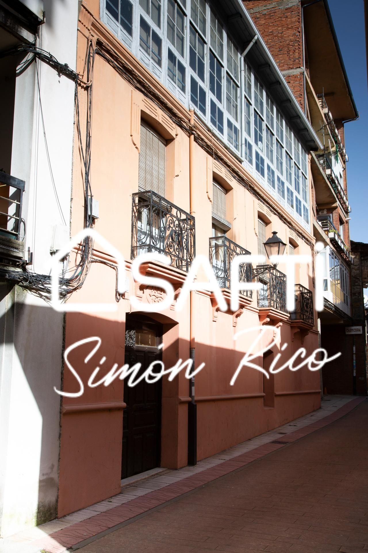 Vista exterior de Casa adosada en venta en Bembibre