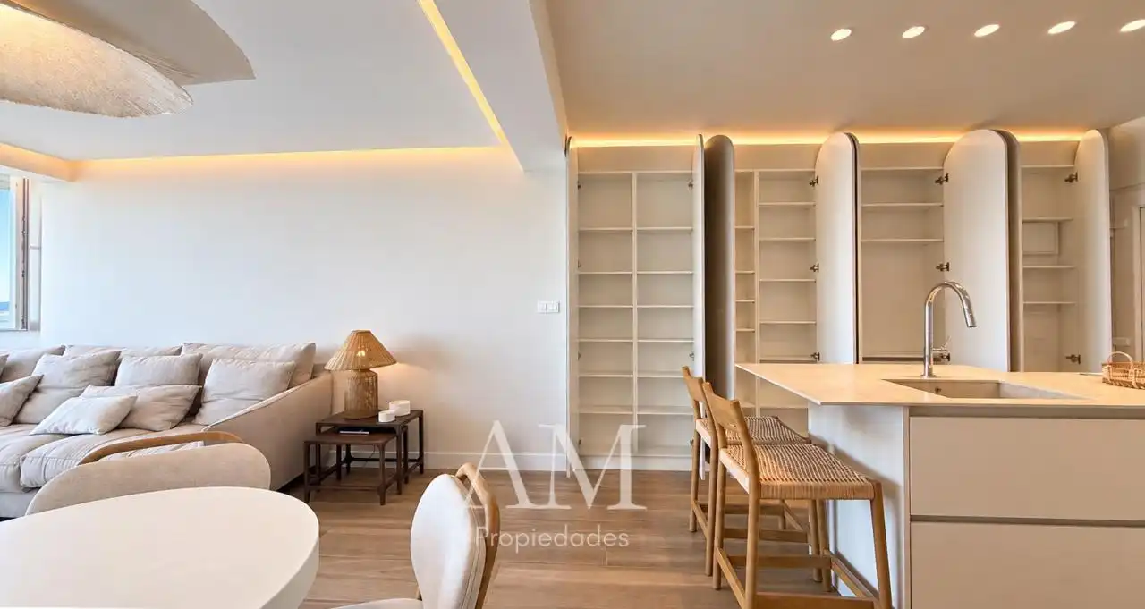 Wohnzimmer von Wohnung zum Verkauf in Vigo  mit Heizung, Terrasse und Abstellraum
