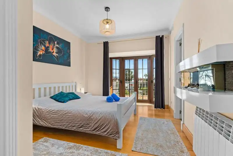 Bedroom of Houses for rent in Marbella  with Air Conditioner, Heating and Private garden