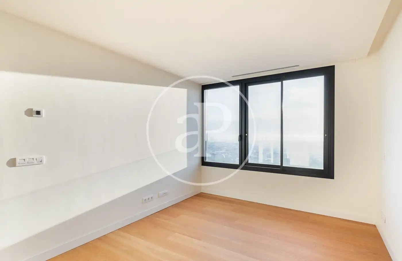 Bedroom of Flat for rent in Barcelona  with Air Conditioner, Heating and Private garden