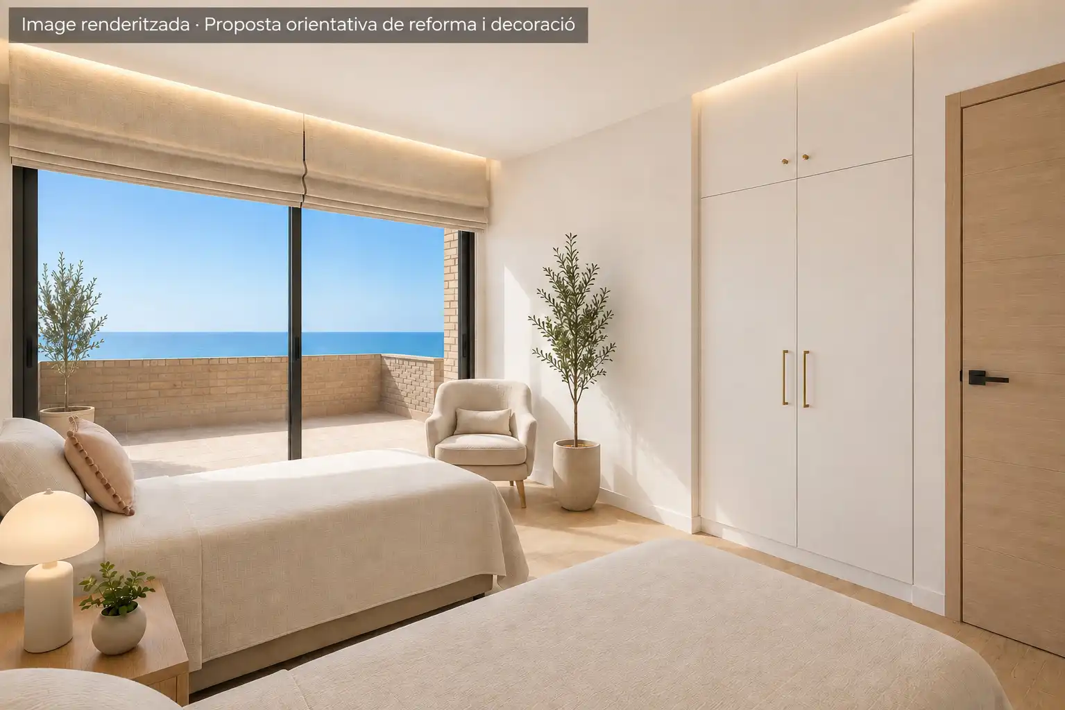 Bedroom of Houses for sale in Sitges  with Air Conditioner, Heating and Private garden