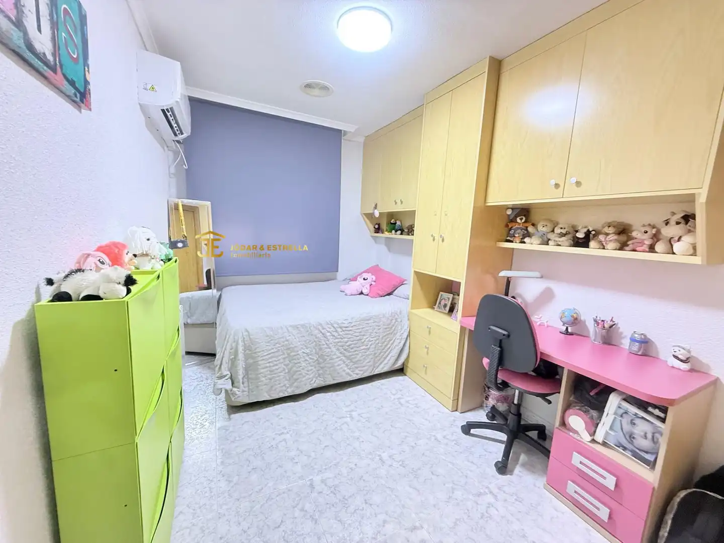 Bedroom of Flat for sale in Lorca  with Air Conditioner, Heating and Storage room