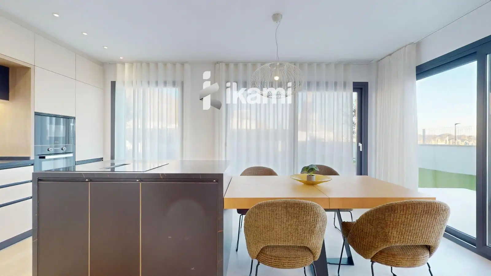 Dining room of Houses for sale in Finestrat  with Air Conditioner, Heating and Swimming Pool