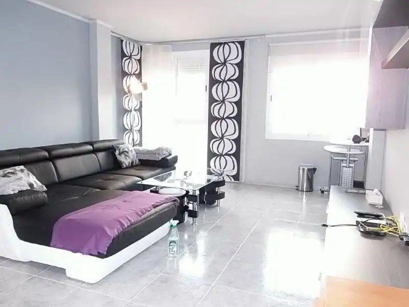 Living room of Flat for sale in  Palma de Mallorca  with Air Conditioner, Heating and Furnished