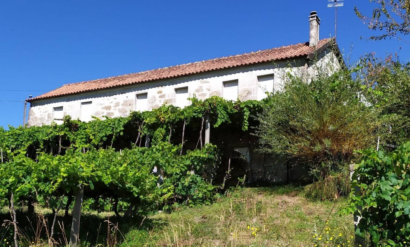 Vista exterior de Casa o xalet en venda en A Cañiza   amb Jardí privat, Terrassa i Traster