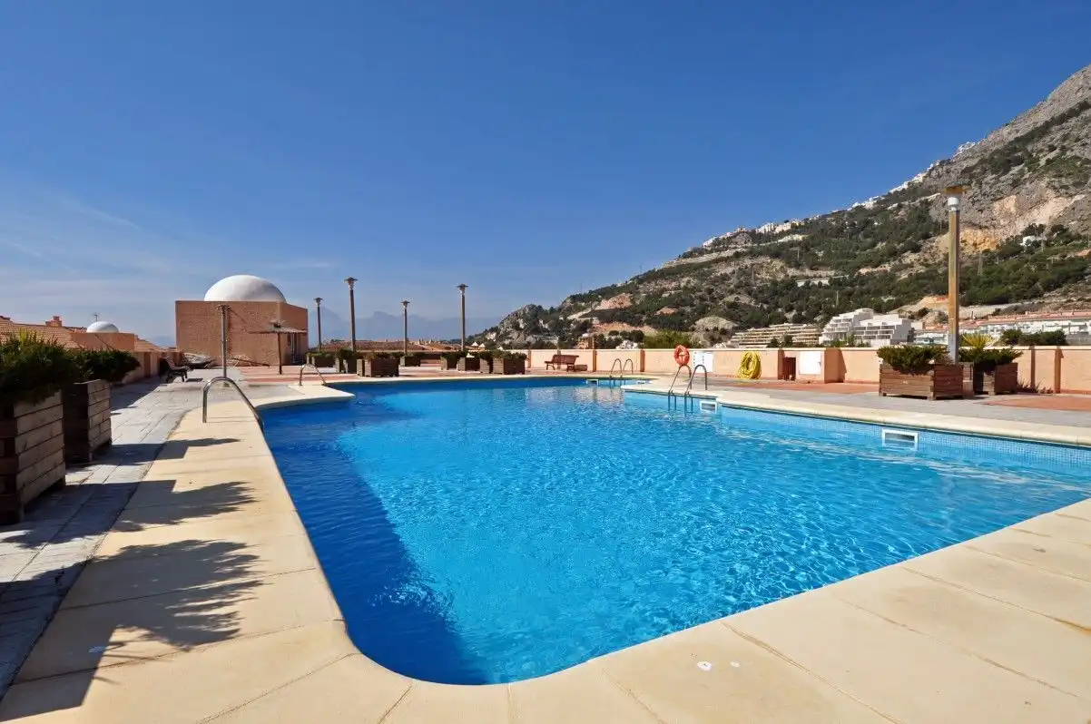 Schwimmbecken von Wohnungen zum Verkauf in Altea mit Klimaanlage, Terrasse und Abstellraum