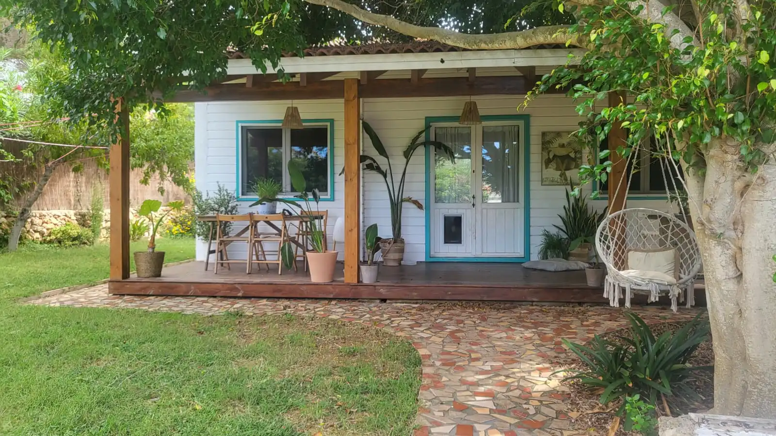 Vista exterior de Casa o xalet en venda en Sant Lluís amb Aire condicionat, Calefacció i Jardí privat