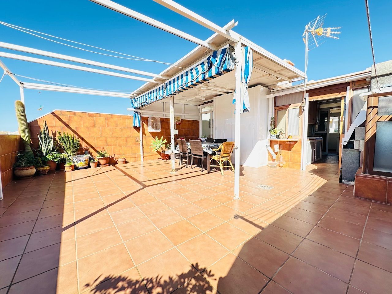 Terrasse von Dachboden zum Verkauf in Torrox mit Klimaanlage und Gemeinschaftspool