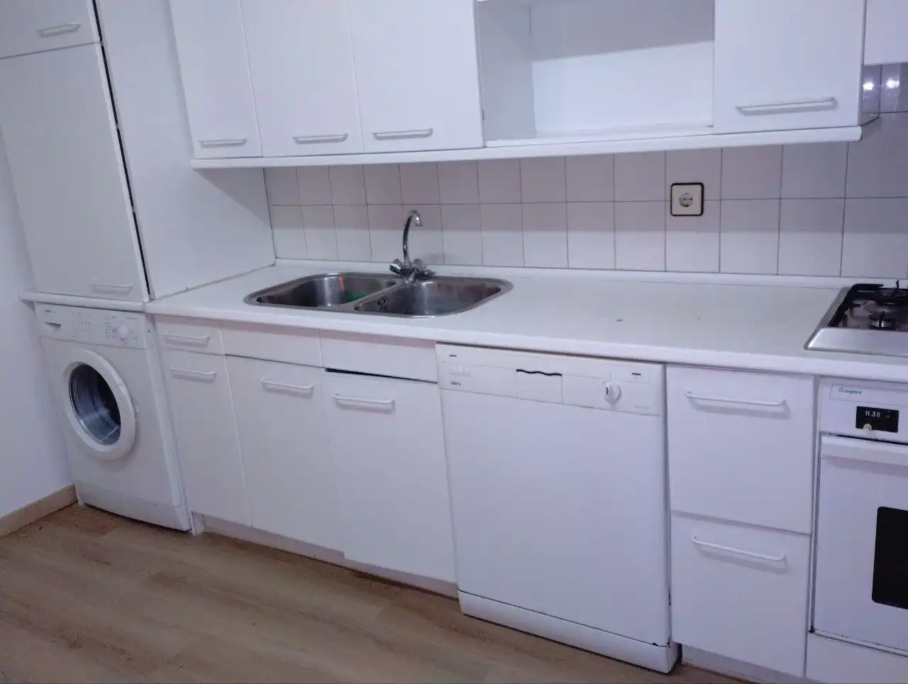 Cocina de Casa o chalet de alquiler en Medina de Pomar con Calefacción, Jardín privado y Terraza
