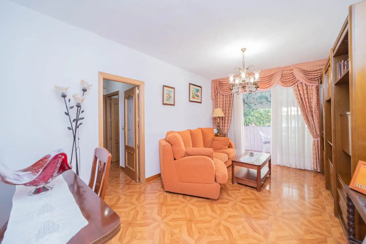 Living room of Flat for sale in Móstoles  with Furnished