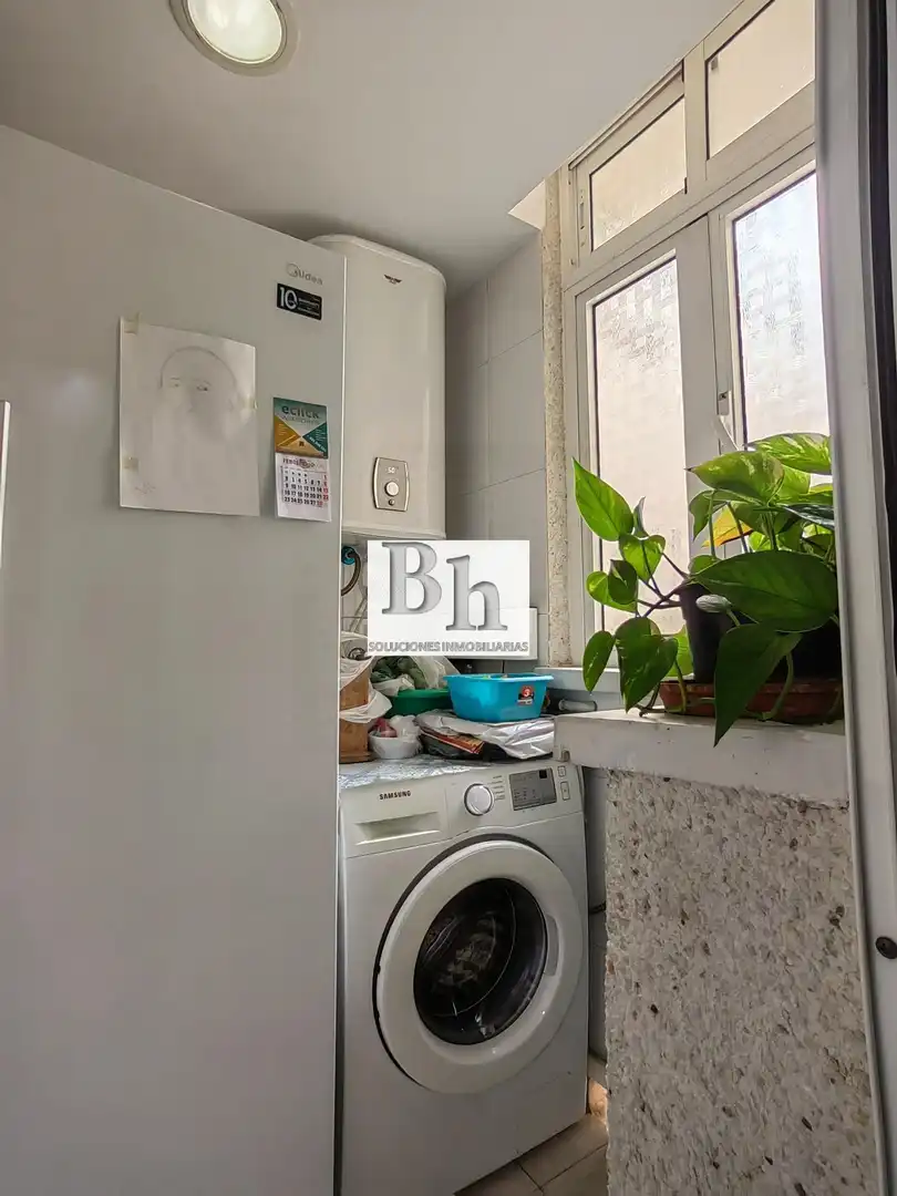 Cuina de Pis en venda en Málaga amb Aire condicionat, Jardí privat i Terrassa