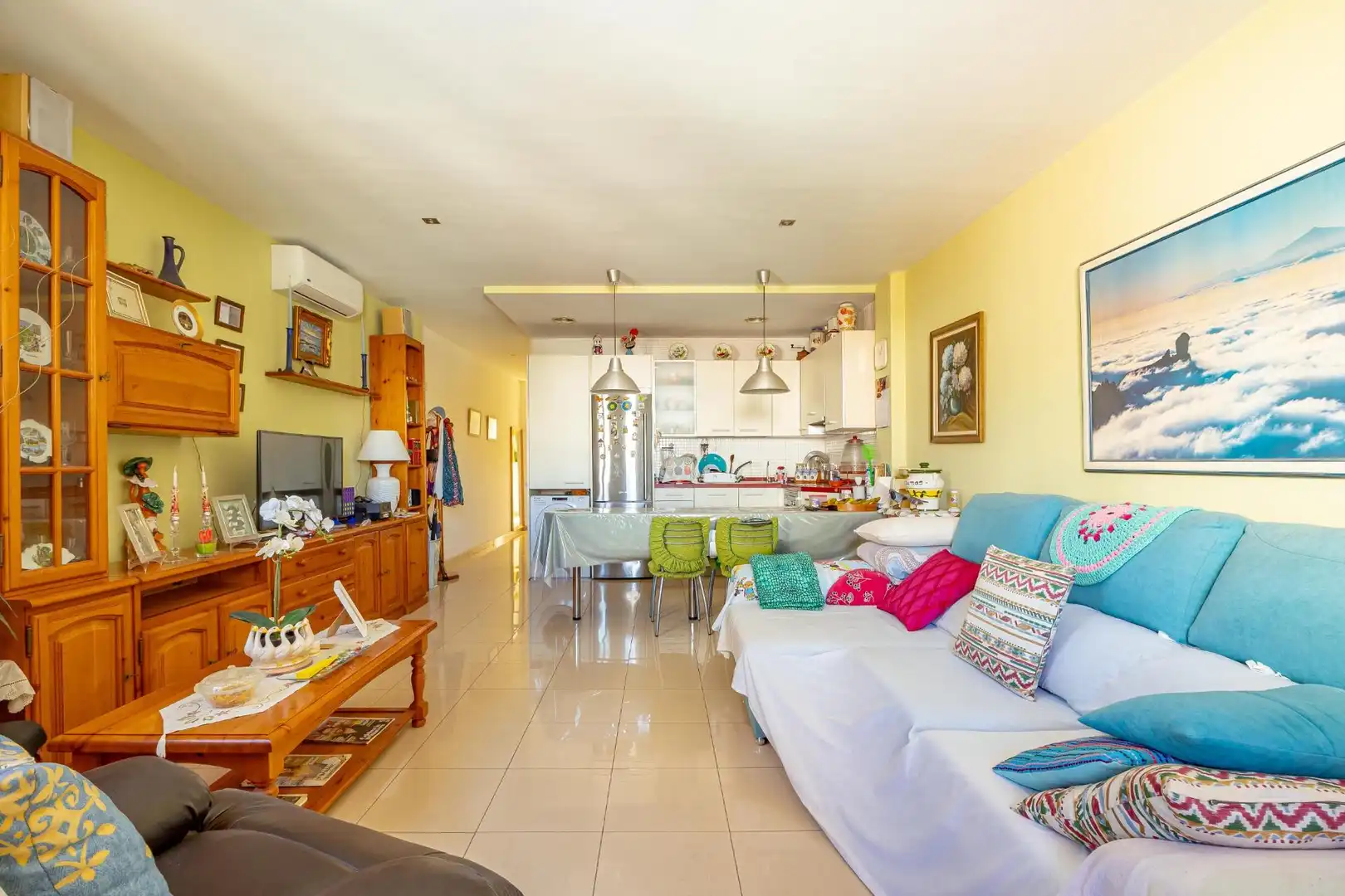 Sala de estar de Piso en venta en Mogán con Aire acondicionado y Terraza
