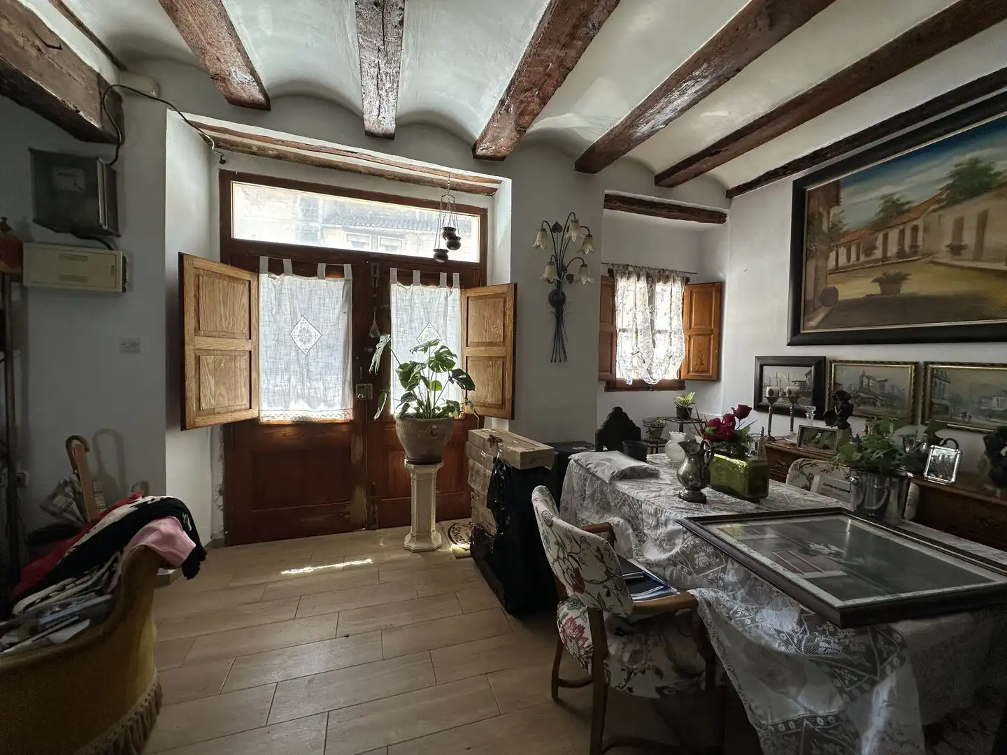 Menjador de Finca rústica en venda en Ontinyent amb Calefacció, Terrassa i Traster