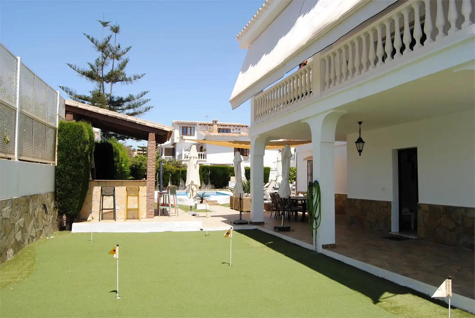 Jardín de Casa o chalet en venta en Vélez-Málaga con Aire acondicionado, Jardín privado y Terraza