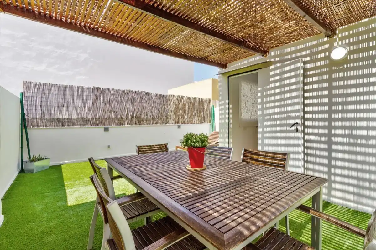 Terrassa de Dúplex de lloguer en Málaga amb Aire condicionat, Terrassa i Moblat
